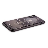Накладка силиконовая Beckberg Monsoon для iPhone X - Черный №1