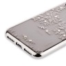 Накладка силиконовая Beckberg Monsoon для iPhone X - Серебристый №1