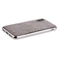 Накладка силиконовая Beckberg Monsoon для iPhone X - Серебристый №1