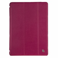 Чехол-книжка для iPad Air Jisoncase малиновый
