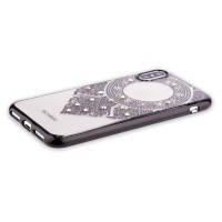 Накладка силиконовая Beckberg Monsoon для iPhone X - Черный №2