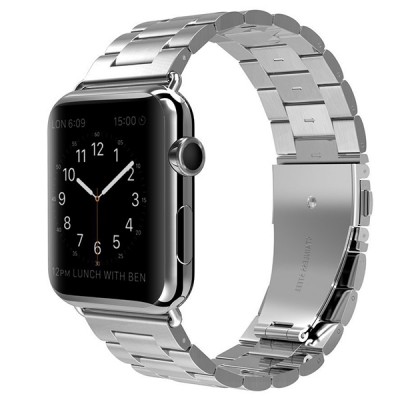 Ремешок из нержавеющей стали для Apple Watch 42мм Classic (Серебристый)