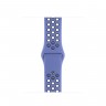 Apple Watch series 5 Nike, 40 мм GPS + Cellular, серебристый алюминий, спортивный ремешок nike "синяя пастель/черный"