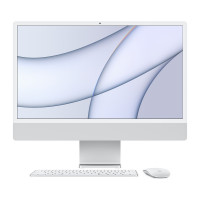 Apple iMac 24" (2021, M1, 16GB, 256GB SSD, 8-core CPU, 8-core GPU), серебристый