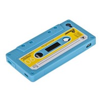 Чехол кассета голубой