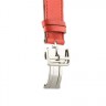 Ремешок кожаный для Apple Watch 38мм W16 Fashion застёжка бабочка (Красный)