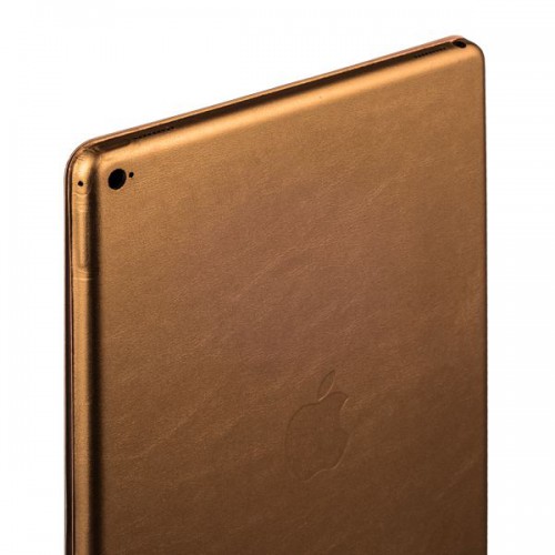 Чехол-книжка кожаная Smart Case для iPad Pro, золотая