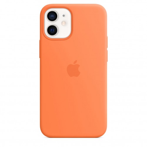 Силиконовый чехол MagSafe для iPhone 12 mini «Кумкват»