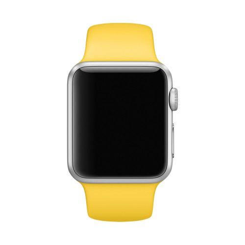Ремешок спортивный для Apple Watch 38mm Желтый