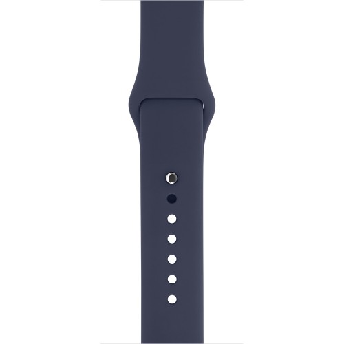 Ремешок спортивный для Apple Watch 38mm Темно синий