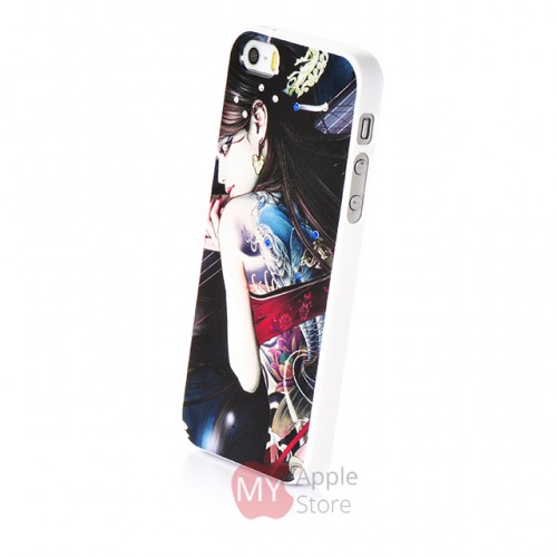 Накладка со стразами swarovski для iPhone 5 / 5S женская ipsky