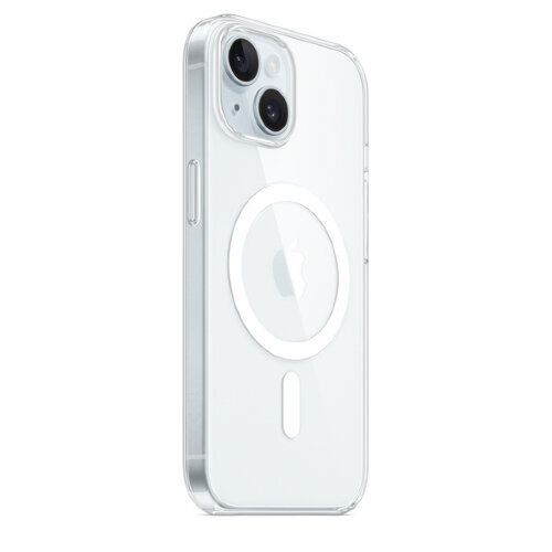 Прозрачный чехол для iPhone 15 с MagSafe