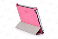 Чехол книжка Gurdini для iPad New Tips Розовый
