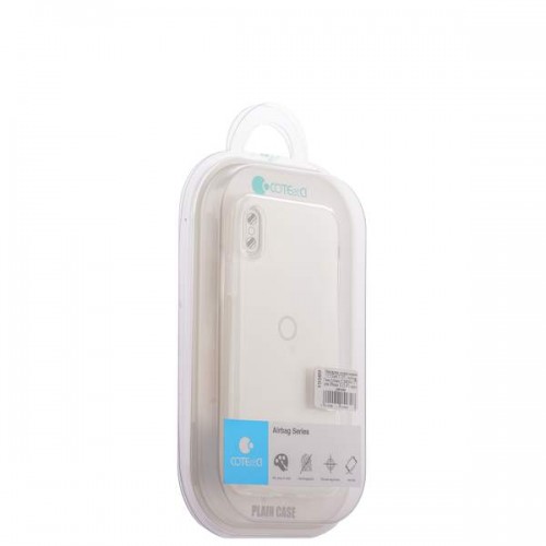 Уплотненная накладка Airbag для iPhone X - прозрачная