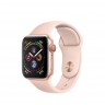 Apple Watch Series 4 40 мм LTE + GPS корпус из алюминия золотого цвета, спортивный ремешок цвета «розовый песок»