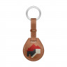 Брелок AirTag Hermes Maison для ключей с кольцом