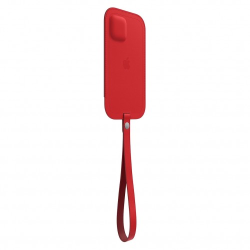 Кожаный чехол-конверт MagSafe для iPhone 12 mini, Красный