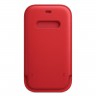 Кожаный чехол-конверт MagSafe для iPhone 12 mini, Красный
