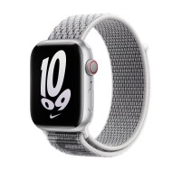 Apple Nike Sport Loop 41mm для Apple Watch - Summit White/Black