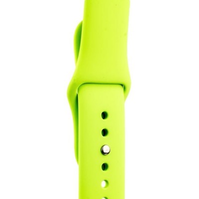 Ремешок спортивный для Apple Watch 38мм W3 Sport Band (Зеленый)