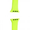 Ремешок спортивный для Apple Watch 38мм W3 Sport Band (Зеленый)