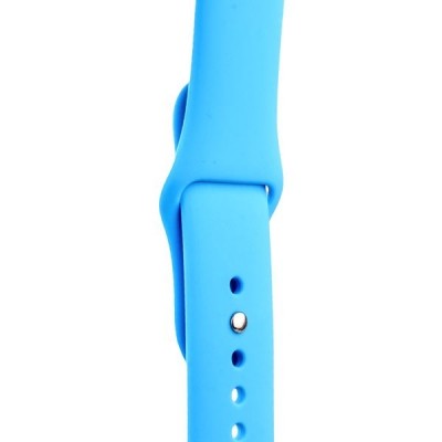 Ремешок спортивный для Apple Watch 38мм W3 Sport Band (Голубой)