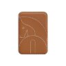 Держатель для карт Hermes MagSafe Horse (Коричневый)