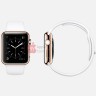 Apple Watch Edition 42mm / 18-каратное розовое золото белый спортивный ремешок