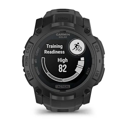 Умные часы Garmin Instinct 3 50mm, Solar, Tactical Edition, Black, Black Band