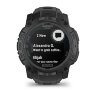 Умные часы Garmin Instinct 3 50mm, Solar, Tactical Edition, Black, Black Band