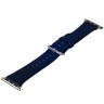 Ремешок кожаный с классической пряжкой для Apple Watch 38mm Синий