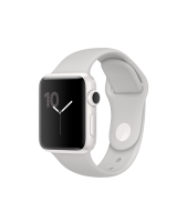 Apple Watch Edition Корпус 38 мм из белой керамики, спортивный ремешок цвета «светлое облако»