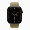 Apple Watch Series 12 46mm, Natural Titanium Case with Sport Band - Olive