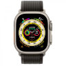 Apple Watch Ultra 3 49mm Titanium Case with Black/Gray Trail Loop (M/L)