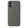 Силиконовый чехол для iPhone 16 Plus с MagSafe - Stone Gray (Серый)