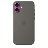 Силиконовый чехол для iPhone 16 Plus с MagSafe - Stone Gray (Серый)
