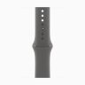 Apple Watch Series 10 42mm, Jet Black Aluminum Case with Sport Band - Stone Gray