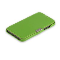Чехол-книжка кожаный i-Carer для iPhone X luxury Series - Зеленый