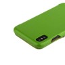 Чехол-книжка кожаный i-Carer для iPhone X luxury Series - Зеленый
