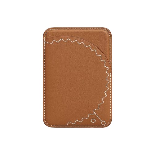 Держатель для карт Hermes MagSafe Hedgehog (Коричневый)