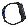 Умные часы Garmin Instinct 3 50mm, AMOLED, Black, Black/Bolt Blue Band