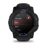 Умные часы Garmin Instinct 3 50mm, AMOLED, Black, Black/Bolt Blue Band