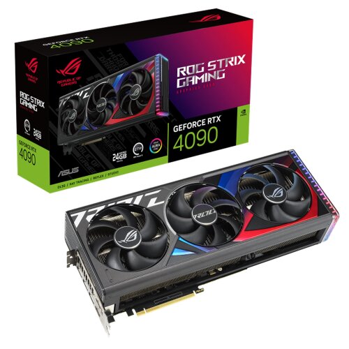 Видеокарта NVIDIA ASUS ROG Strix RTX 4090 24GB