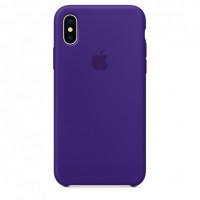 Силиконовый чехол для iPhone X «ультрафиолет»