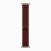 Ремешок для Apple Watch Ultra 49mm Trail Loop Titanium (M/L) - Burgundy (Бордовый)