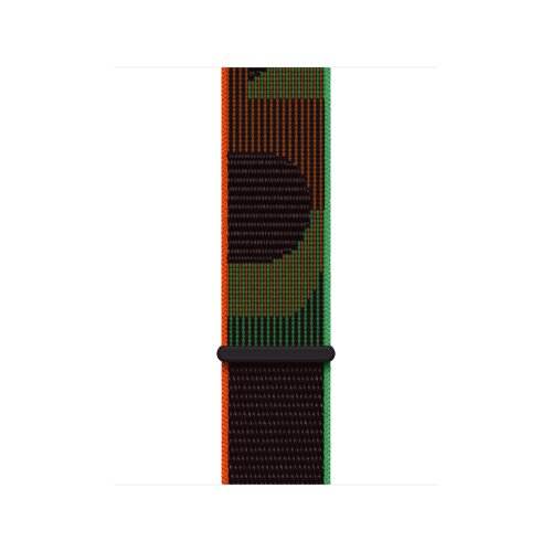 Apple Watch SE (2023) 44mm, Silver Aluminum Case with Sport Loop - Black Unity