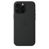 Силиконовый чехол для iPhone 16 Pro Max с MagSafe - Black (Черный)