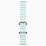 Apple Ocean Band 49mm Natural Titanium Finish - Ice Blue (Голубой)