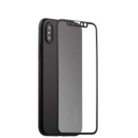 Супертонкая чехол-накладка Coblue Slim для iPhone X - Черный