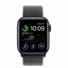 Apple Watch SE (2022) 40mm, Midnight Aluminum Case with Sport Loop - Midnight